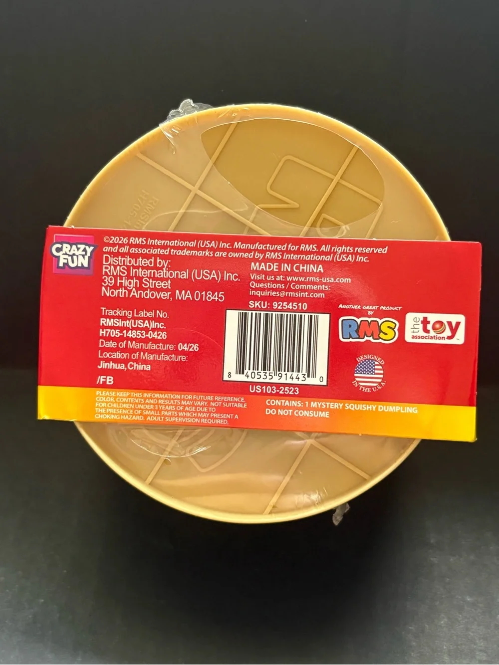 RMS The Original Mystery Dumpling - Angry Glitter Edition